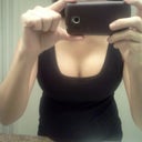 day 7, same tank top, different bra, just a black surgical bra of my white version from surgery day