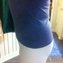 Left side. Im wearing spanx like boy shorts, the top is Spanx from Kohls