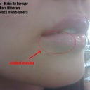Covered up with Make Up Forever's concealer and Bare Minerals powder