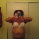 i actually have on panties, my gut just hides them....lol