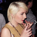 (older photo when I was blonde) hate the bump