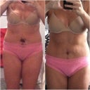 Week one and week two comparison, amazing what a week does!