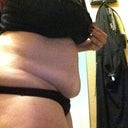Sorta bending over