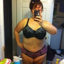 from the front 9 weeks...on my period so swollen
