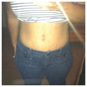 jeans are fitting me better! 4 weeks PO