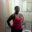 look at my posture know.... This is me leaving the hospital.... Ladies go up my pics and look at how i looked when i was checking in the hospital i had the samething on and know im checking out.... i look so much better i love my new breast....