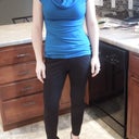 Size 2!  (and there's a compression garment under there)  Wooo!