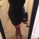 Trying on a club dress. Love it!