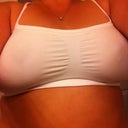 With comfortable bra