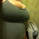 Just wanted to add another photo. I got this tank top (built in bra) for Christmas. It obviously doesn't fit now, but will soon fit..