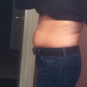 Side view in jeans.  Pic taken 10/5/11.  No sucking it in for the picture.