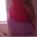 How I look now before bbl sucking in my gut but I have a lil booty