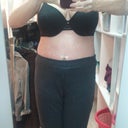 Look at the difference before & after. Same pants - no muffintop!