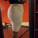 with garment on