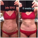 Someday I might just wear a bikini in front of another human being---before versus 6 weeks