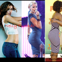 Khloe K ( I like her butt more so than Kims I feel Kims drags) Nelly Furtado && Laura Dore (her butt look beautiful here, other pics make it look a tad to big for my liking)