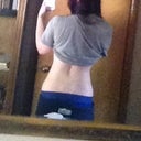 I think I look narrower through the back (had flanks done)