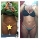 3 weeks after and 2 months after