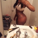 standing to the side back fat lol. but I know it was lipo'd because it's so tender and it hurts. I massage it daily still swollen
