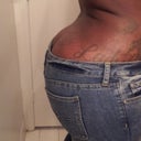 I almost died putting these sucka's on!! I cant fit nothing!!