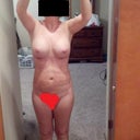 Front-original bra 34-36 A-2 weeks post op
breast augmentation
