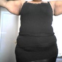 front view with girdle on & something form fittin so y'all can get the full effect