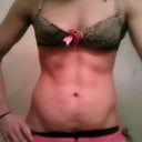 (before) here you can see my diastasis recti