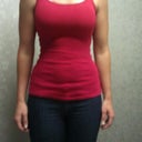 FRONT VIEW 400cc implants... TRYING ON IN OFFICE