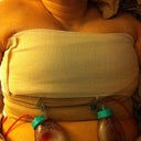 all wrapped up, 1 day post op! I feel so small! She said she took a little over a 1000g off each side!