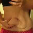 Before- Standing straight with abs engaged. Not hot!
