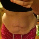 Before- leaning forward, GROSS!