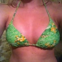 I cried when I put this bikini on again. 1 week post-op