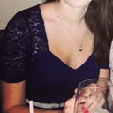 In a v-neck dress. I don't have tons of cleavage but I still think they look very natural.