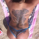 For girls that were asking to see my tattoo..heres one pic...NOT post op pic..
