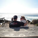 Me and my husband on a trip just before the treatment.
