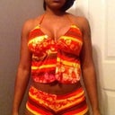 The babies in a bathing suit I bought in Belize...before they were just hanging and now they fill out.