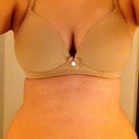 Day 8 post op, went bra shopping! This is a 34D. Im not allowed to actually wear it until day 30 though..