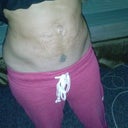 flat belly but still hard in some spots