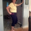 end of wk 1 and not able to stand up straight fully... was told I look like sponge bob's older sister here after I said I look like a rectangle!