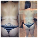 Sorry about the butt! Big difference though on the back!!! :-)