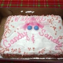 My back to work cake for the "twins" Sandy and Candy!!