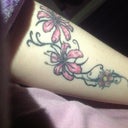 Before photo!!The small red flower and the lines around it are what I'm getting removed