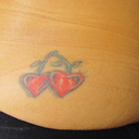 Before- cherry on butt