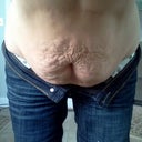 bent over (yuck!)