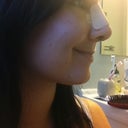 Smile is really forced but this is the best I can do right now. But my tip isn't drooping, yay!