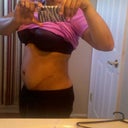 Almost 4 months from surgery date - 03/16/12 - this is my high scar side. - My PS said she had to go up higher because of how I was positioned on the bed (WHAT??????)