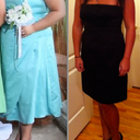 -100 lbs, before and after