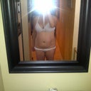 FRONT IMAGE OF THIS UGLY POUCH HANGING on  FOR DEAR LIFE!! LOL