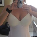 This is my waist cincher that I wear when I'm not working, this one is size "M" yay!!! I used to wear a large, hopefully very soon I can wear the small one.....