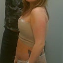 Side view...Excuse my bloated stomach! I hope it goes down soon!